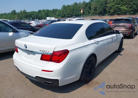 2015 BMW 740Li xDrive from USA, damaged, VIN WBAYF4C57FD873940